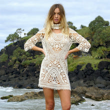 Load image into Gallery viewer, Lace Crocheted Women Summer Beach Dress