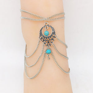 Boho Ethnic  Beaded Anklets Foot Chain