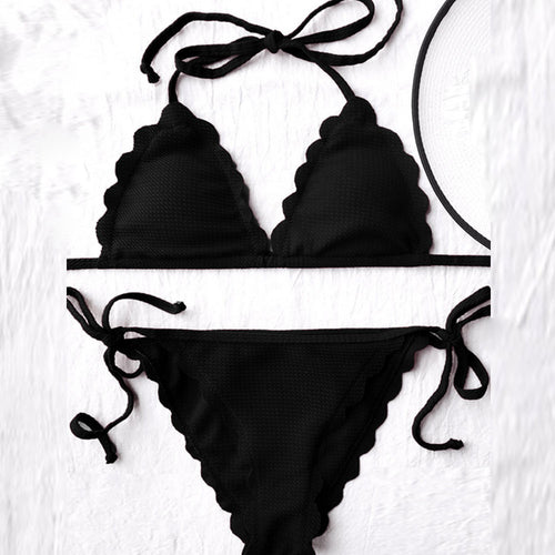 Wavy Edged Bikini