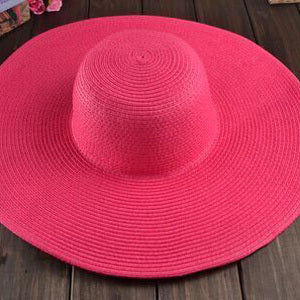 Seaside large straw sun hat