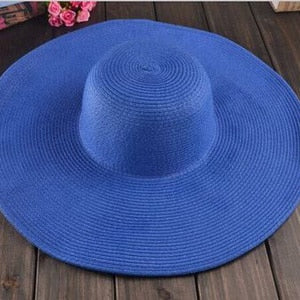 Seaside large straw sun hat