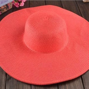 Seaside large straw sun hat