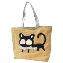 Load image into Gallery viewer, Cat Eat Fish Canvas Bag