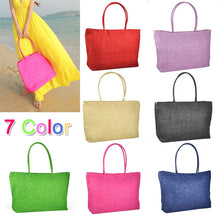 Load image into Gallery viewer, Strawe Weave Beach Bag in Bright Summer Colors