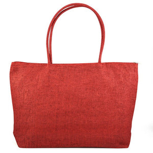 Strawe Weave Beach Bag in Bright Summer Colors