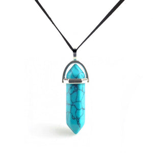 LNRRABC Cheap Natural Stone Pendant Necklaces For Women Men Water Drop Clavicle Necklace Jewelry For Valentine's Day Gift