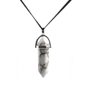 LNRRABC Cheap Natural Stone Pendant Necklaces For Women Men Water Drop Clavicle Necklace Jewelry For Valentine's Day Gift