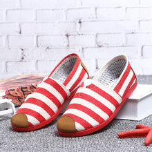 Load image into Gallery viewer, Fashionable Geometric Pattern Print Cotton Shoes