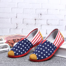 Load image into Gallery viewer, Fashionable Geometric Pattern Print Cotton Shoes