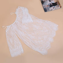 Load image into Gallery viewer, See Through Crochet  Cover up Lace Dress