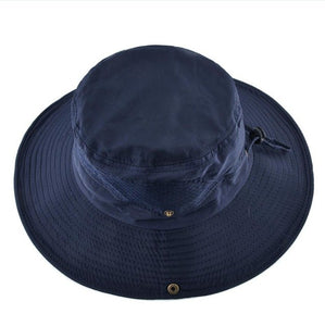 Men's Summer Bucket hat Wide Brim Sun Caps Women Beach Anti-UV Visor Hats For Men Outdoor Fishing Climbing Bob Chapeau Bones