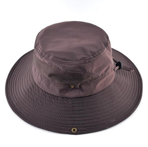 Men's Summer Bucket hat Wide Brim Sun Caps Women Beach Anti-UV Visor Hats For Men Outdoor Fishing Climbing Bob Chapeau Bones