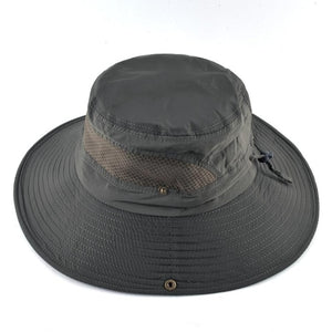 Men's Summer Bucket hat Wide Brim Sun Caps Women Beach Anti-UV Visor Hats For Men Outdoor Fishing Climbing Bob Chapeau Bones