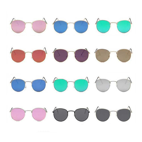 Round Sunglasses Women Brand Designer Vintage Metal Cheap Sun glasses for Female High Quality Glasses Retro Small Circle Eyewear