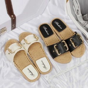 Classic Summer Buckle Sandals