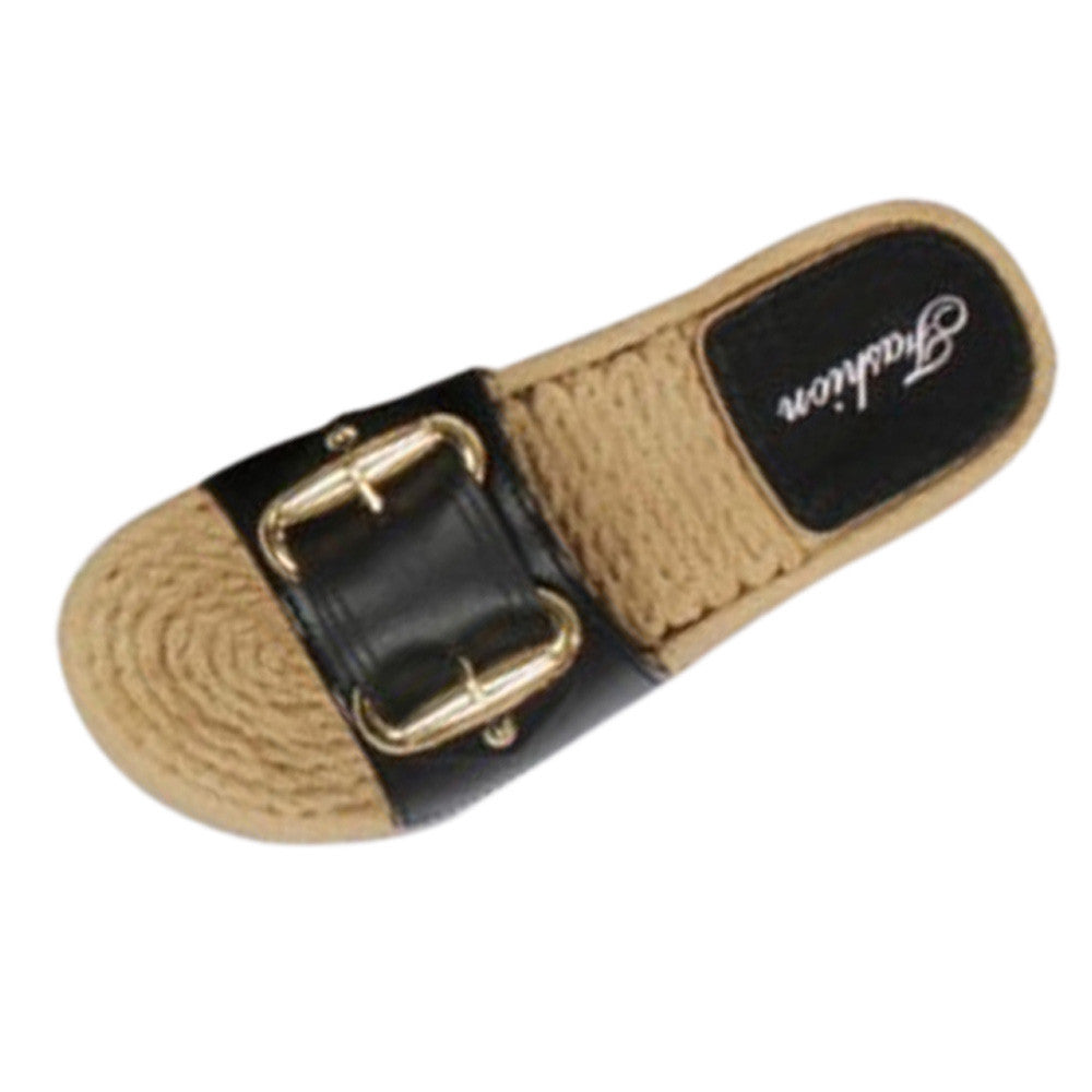 Classic Summer Buckle Sandals