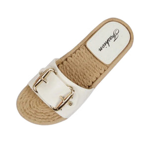 Classic Summer Buckle Sandals