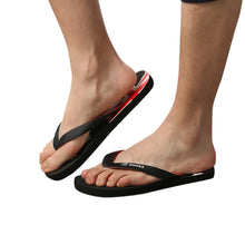 Load image into Gallery viewer, Men American Flag Flip Flops