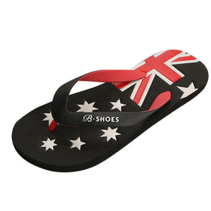 Men American Flag Flip Flops