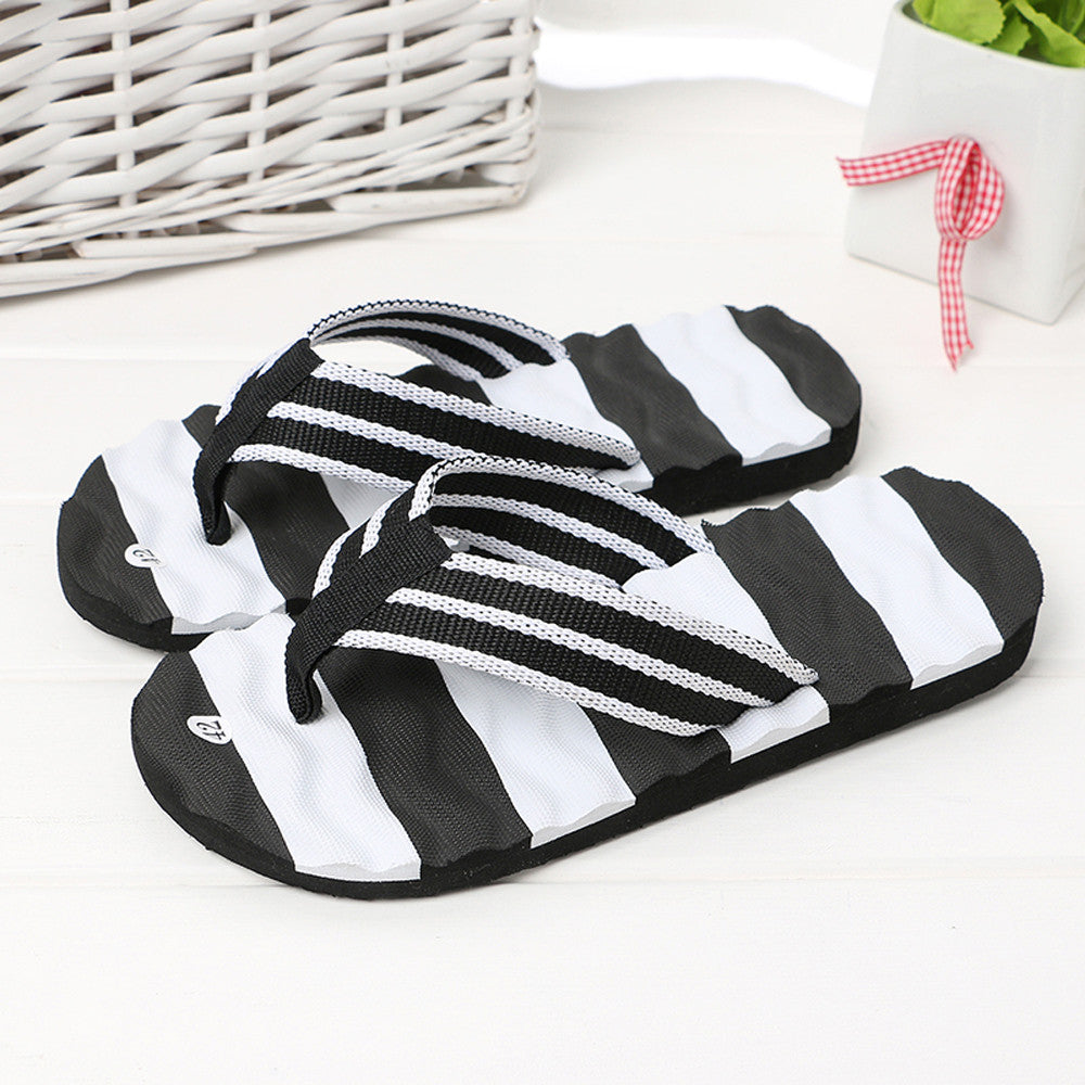 Men Summer Sandals Slipper Indoor Outdoor Flip-flops Beach Shoes