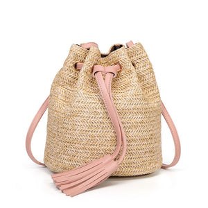 Rattan Woven Beach Bag