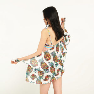 Women Chiffon Coverup Skirt Multiple Prints