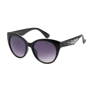 Classic Black Rhinestone Sunglasses