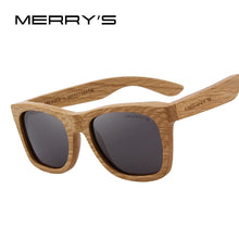 Load image into Gallery viewer, MERRYS DESIGN Men/Women Wooden Sunglasses Retro Polarized Sun Glasses HAND MADE 100% UV Protection S5140