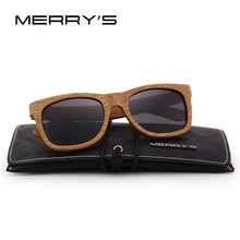 Load image into Gallery viewer, MERRYS DESIGN Men/Women Wooden Sunglasses Retro Polarized Sun Glasses HAND MADE 100% UV Protection S5140