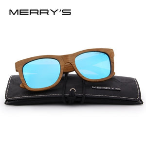 MERRYS DESIGN Men/Women Wooden Sunglasses Retro Polarized Sun Glasses HAND MADE 100% UV Protection S5140