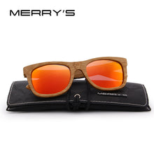 Load image into Gallery viewer, MERRYS DESIGN Men/Women Wooden Sunglasses Retro Polarized Sun Glasses HAND MADE 100% UV Protection S5140