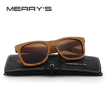 Load image into Gallery viewer, MERRYS DESIGN Men/Women Wooden Sunglasses Retro Polarized Sun Glasses HAND MADE 100% UV Protection S5140