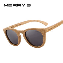 Load image into Gallery viewer, Wooden Retro Sunglasses