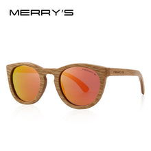 Load image into Gallery viewer, Wooden Retro Sunglasses