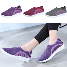 Load image into Gallery viewer, Women&#39;s Mesh Cotton Sneakers