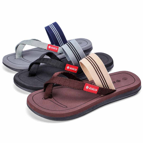 Women Fashion Couples Casual Striped Flip Flop Slippers Beach Outdoor Men Shoes