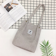 Load image into Gallery viewer, Corduroy Tote Bag