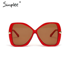 Load image into Gallery viewer, Simplee Retro leopard sunglasses women Glasses lady Luxury plastic sunglasses Vintage fashion feminino shades glasses UV400 2019