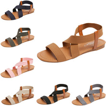 Load image into Gallery viewer, Women&#39;s Cross Strap Sandals