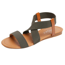 Load image into Gallery viewer, Women&#39;s Cross Strap Sandals