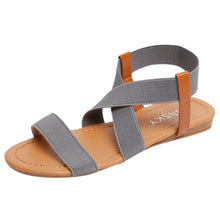 Load image into Gallery viewer, Women&#39;s Cross Strap Sandals