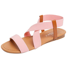 Load image into Gallery viewer, Women&#39;s Cross Strap Sandals