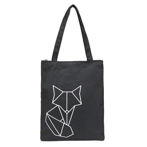 Cartoon Print Nylon Beach Bags