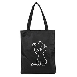 Cartoon Print Nylon Beach Bags