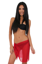 Load image into Gallery viewer, CHIFFON SARONG BEACH COVER UP WRAP