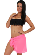 Load image into Gallery viewer, CHIFFON SARONG BEACH COVER UP WRAP