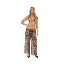 Load image into Gallery viewer, Gorgeous Mesh Camo Beach Pants Swimwear Cover up