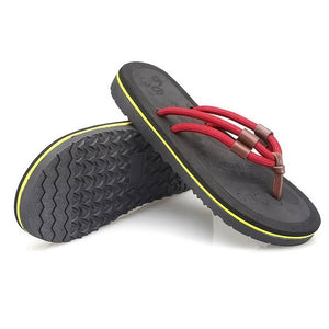 Zapatillas Hombre Chinelo Masculino Boosili 2019 New High Quality Breath Flip Flops Men Outdoor Bath Slippers Male Stripe Flat