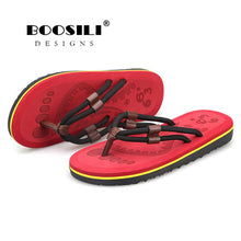 Load image into Gallery viewer, Zapatillas Hombre Chinelo Masculino Boosili 2019 New High Quality Breath Flip Flops Men Outdoor Bath Slippers Male Stripe Flat