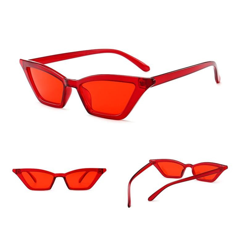 Retro Angle Cat Eye Sunglasses for Women